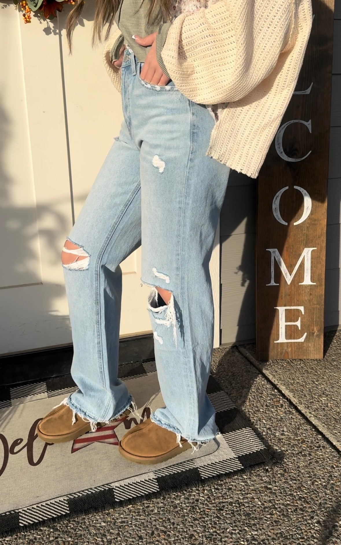 90’s Denim Flares